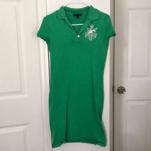 Hunter green Ralph Lauren dress